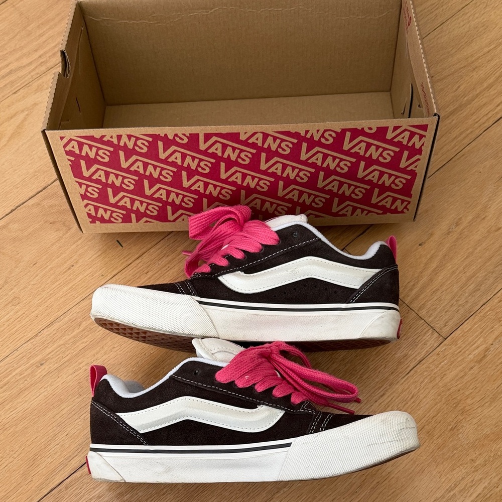 Vans Knu Skool Retro Color Brown/True White Sneakers